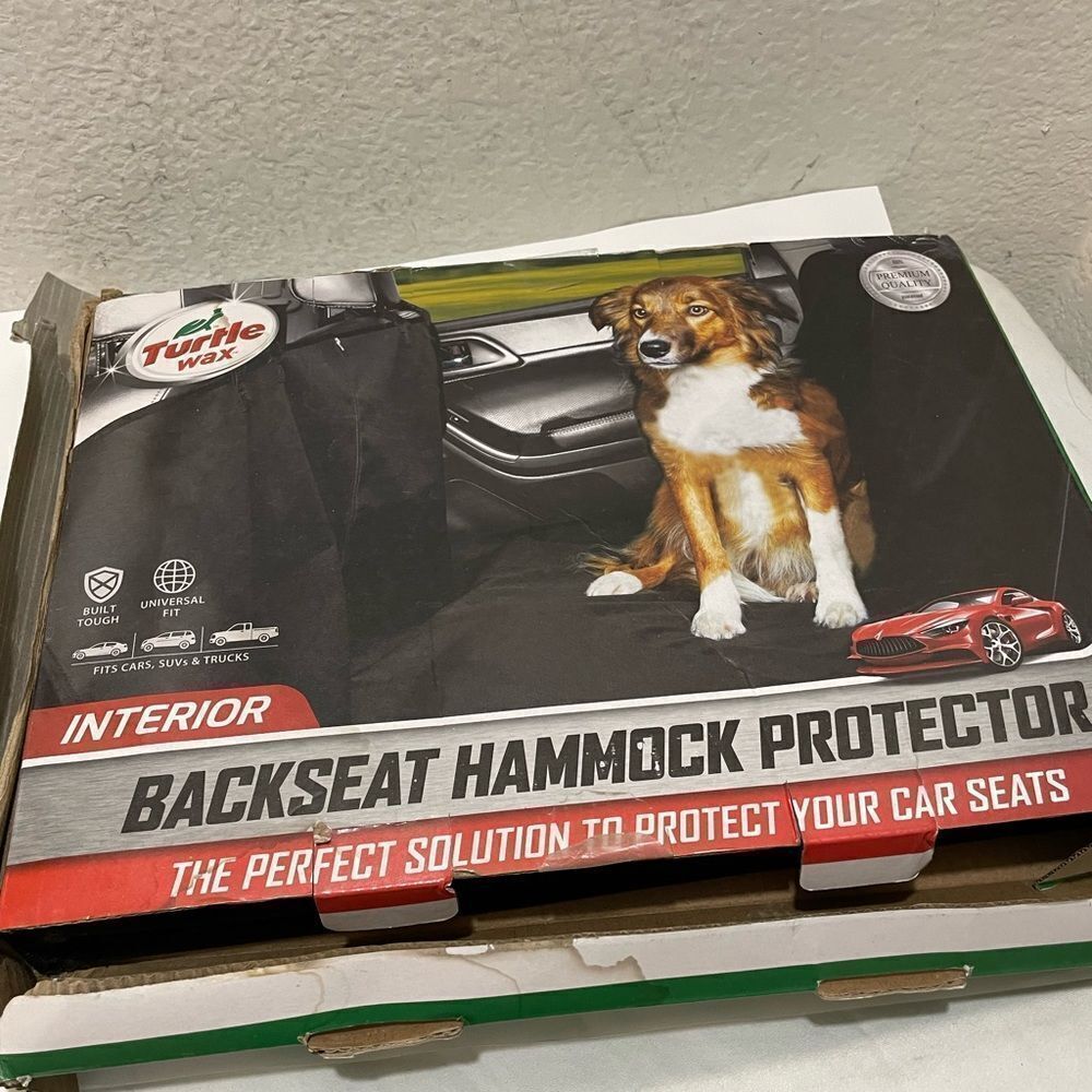 New Turtle wax backseat protector